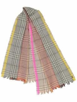 Fraas Schals & Tücher*Damen Schal grau kariert