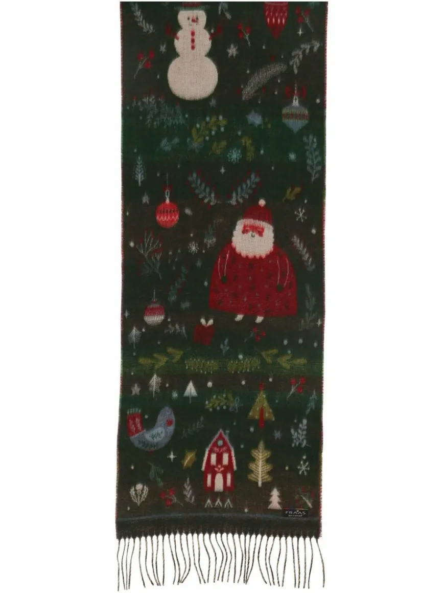 Fraas Schals & Tücher*Damen Schal tanne gemustert