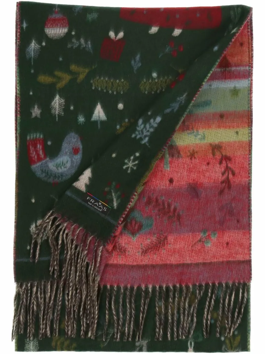 Fraas Schals & Tücher*Damen Schal tanne gemustert