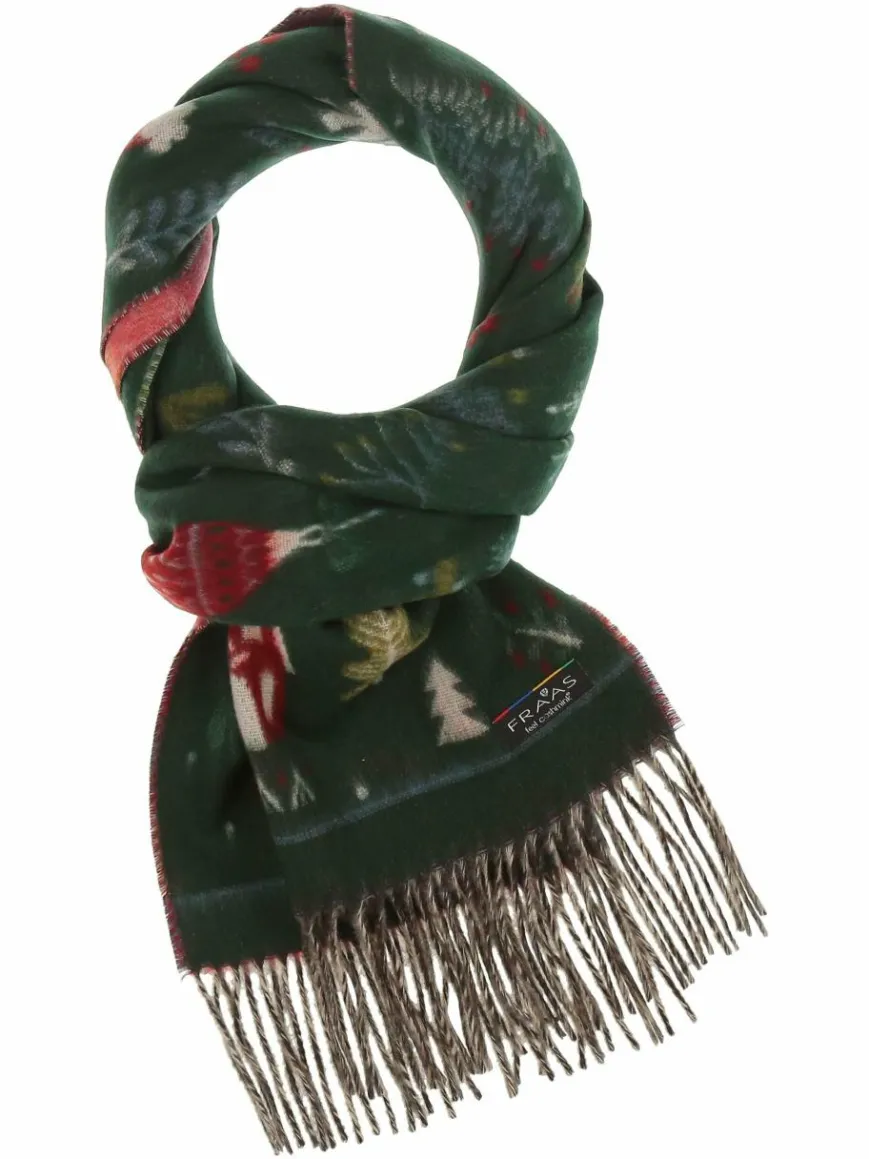 Fraas Schals & Tücher*Damen Schal tanne gemustert