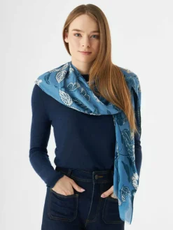 Codello Schals & Tücher*Damen Schal blau bedruckt