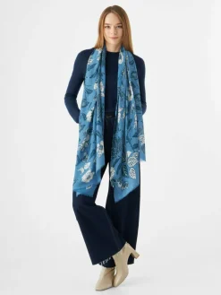 Codello Schals & Tücher*Damen Schal blau bedruckt