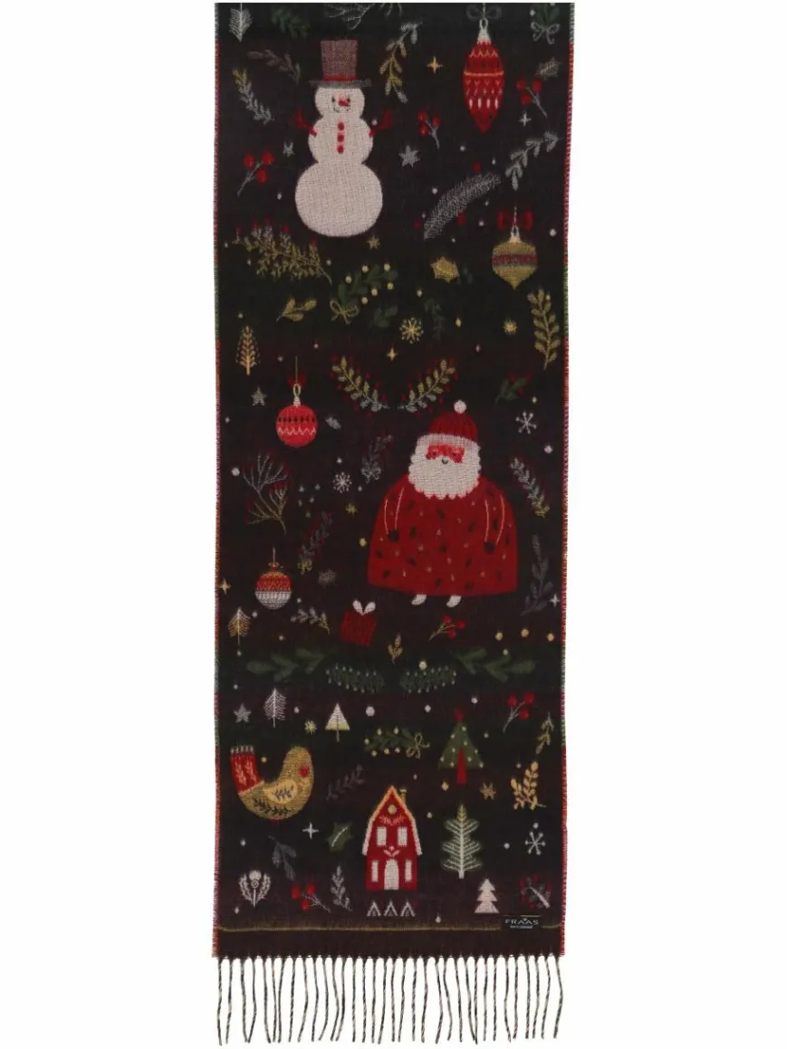 Fraas Schals & Tücher*Damen Schal blau gemustert