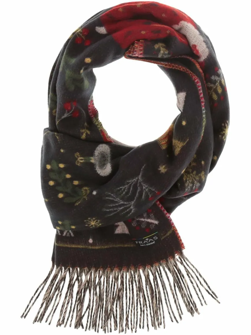 Fraas Schals & Tücher*Damen Schal blau gemustert