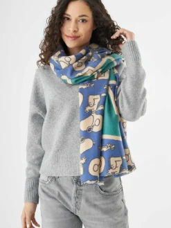 Codello Schals & Tücher*Damen Schal blau bedruckt