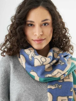 Codello Schals & Tücher*Damen Schal blau bedruckt