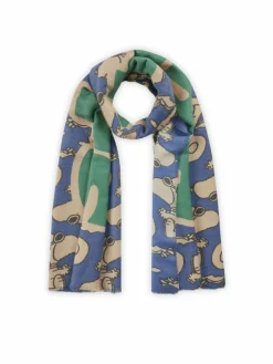 Codello Schals & Tücher*Damen Schal blau bedruckt