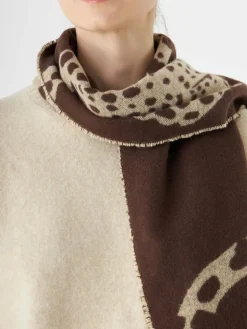 Codello Schals & Tücher*Damen Schal braun bedruckt