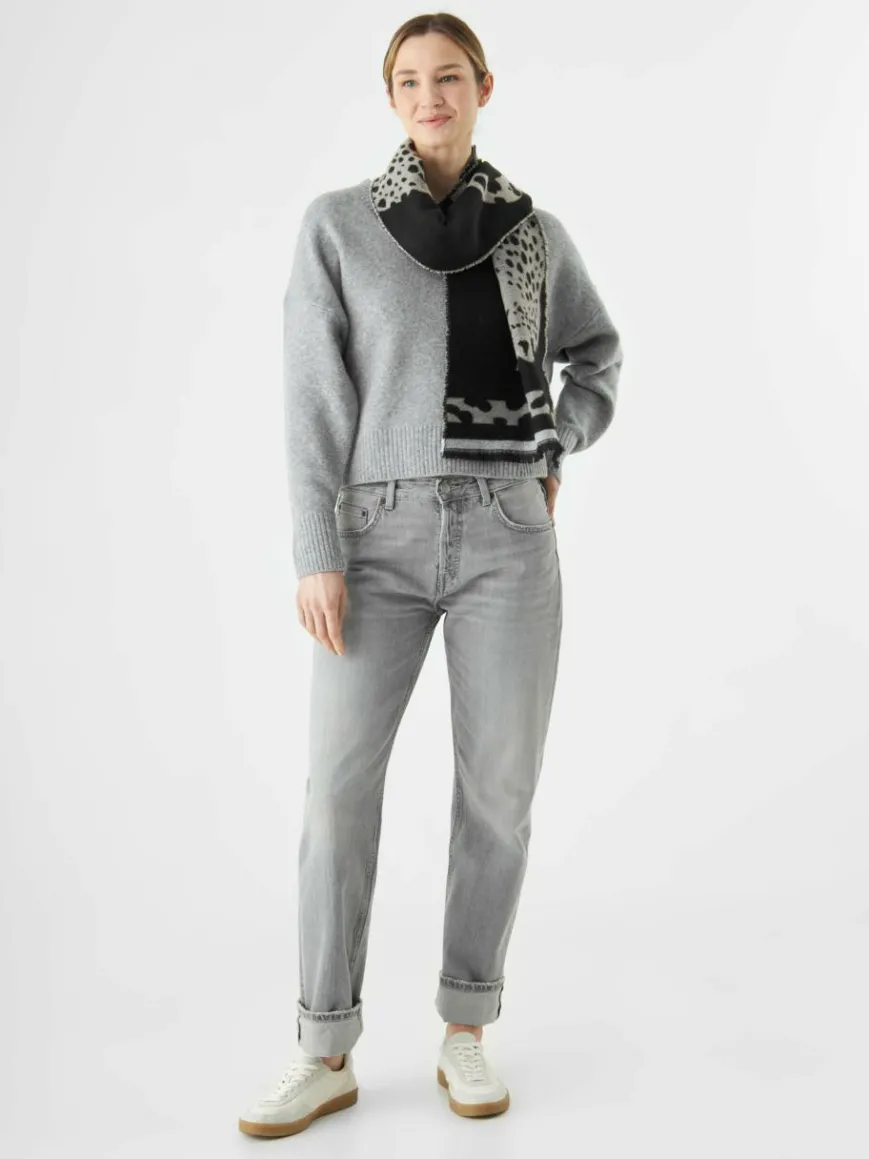 Codello Schals & Tücher*Damen Schal schwarz bedruckt