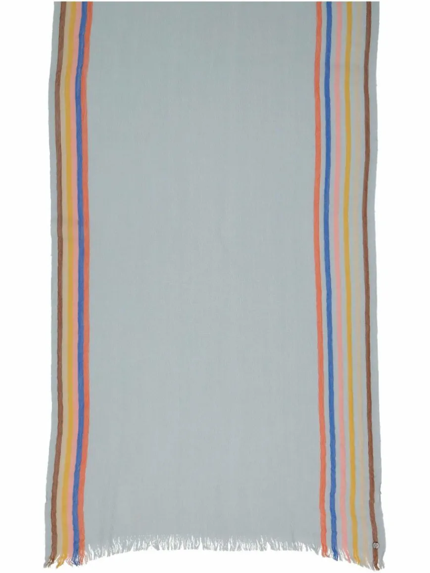 Fraas Schals & Tücher*Damen Schal hellblau gestreift