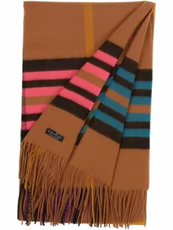 Fraas Schals & Tücher*Damen Schal camel kariert