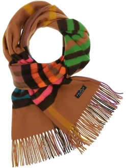 Fraas Schals & Tücher*Damen Schal camel kariert