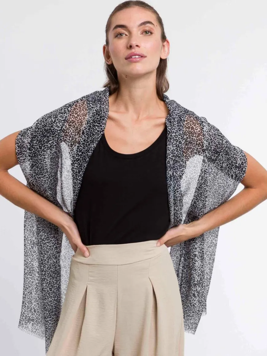 Fraas Schals & Tücher*Damen Schal mehrfarbig gemustert