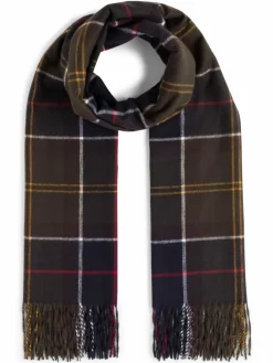 Barbour Schals & Tücher*Damen Schal oliv kariert