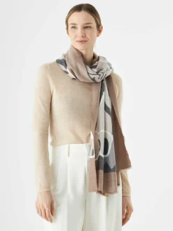 Codello Schals & Tücher*Damen Schal grau bedruckt