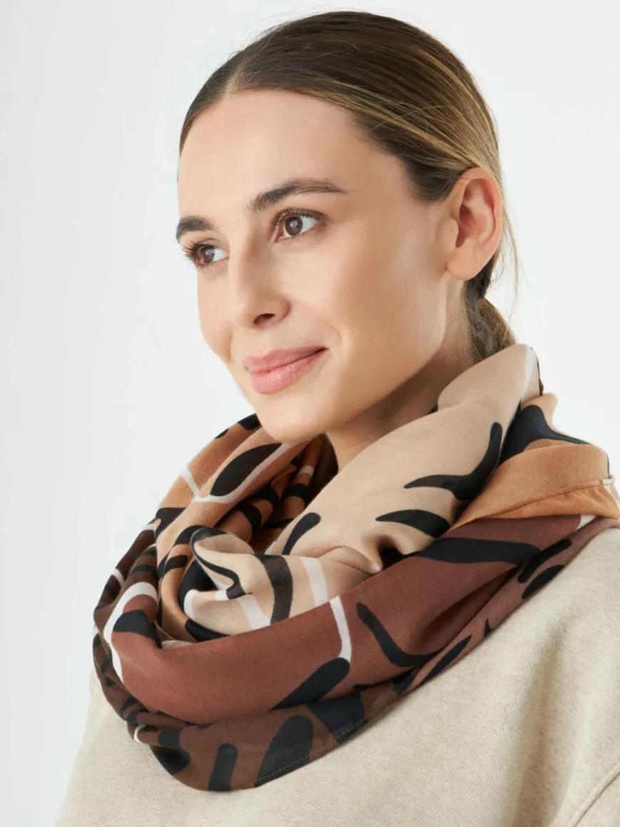 Codello Schals & Tücher*Damen Schal braun bedruckt