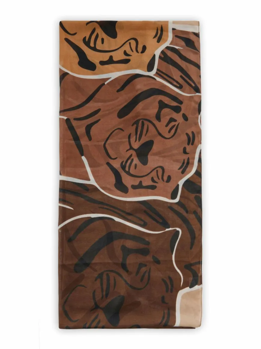 Codello Schals & Tücher*Damen Schal braun bedruckt