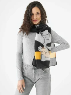 Codello Schals & Tücher*Damen Schal schwarz bedruckt