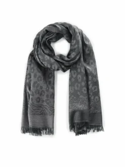Codello Schals & Tücher*Damen Schal schwarz bedruckt