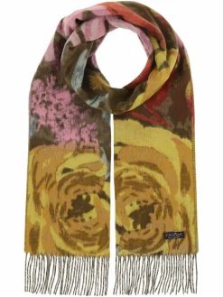 Fraas Schals & Tücher*Damen Schal khaki gemustert