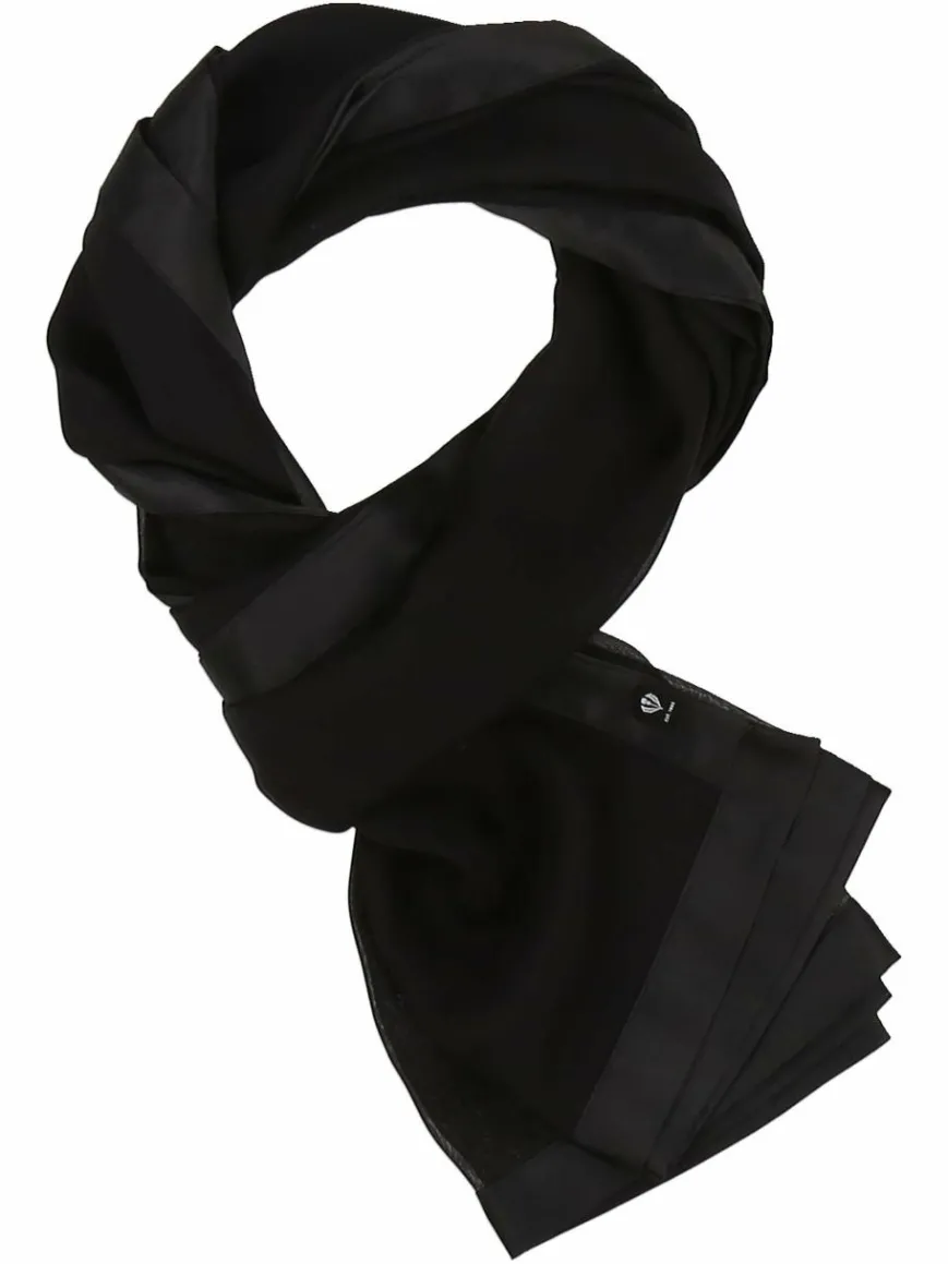 Fraas Schals & Tücher*Damen Schal schwarz uni