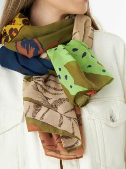 Codello Schals & Tücher*Damen Schal grün bedruckt