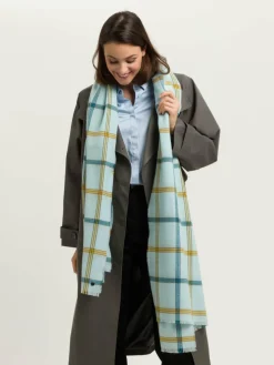 Fraas Schals & Tücher*Damen Schal mint kariert