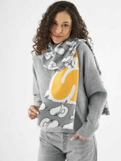 Codello Schals & Tücher*Damen Schal grau bedruckt