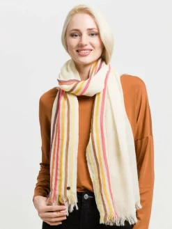 Fraas Schals & Tücher*Damen Schal beige gestreift