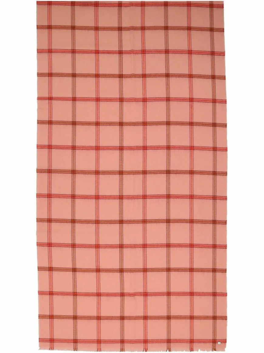 Fraas Schals & Tücher*Damen Schal aprikot kariert