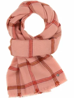 Fraas Schals & Tücher*Damen Schal aprikot kariert