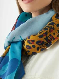 Codello Schals & Tücher*Damen Schal blau bedruckt