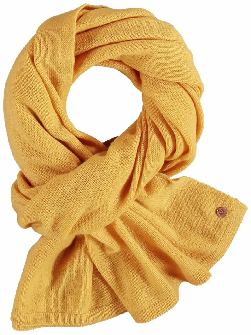 Fraas Schals & Tücher*Damen Schal gelb uni