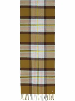 Fraas Schals & Tücher*Damen Schal khaki kariert