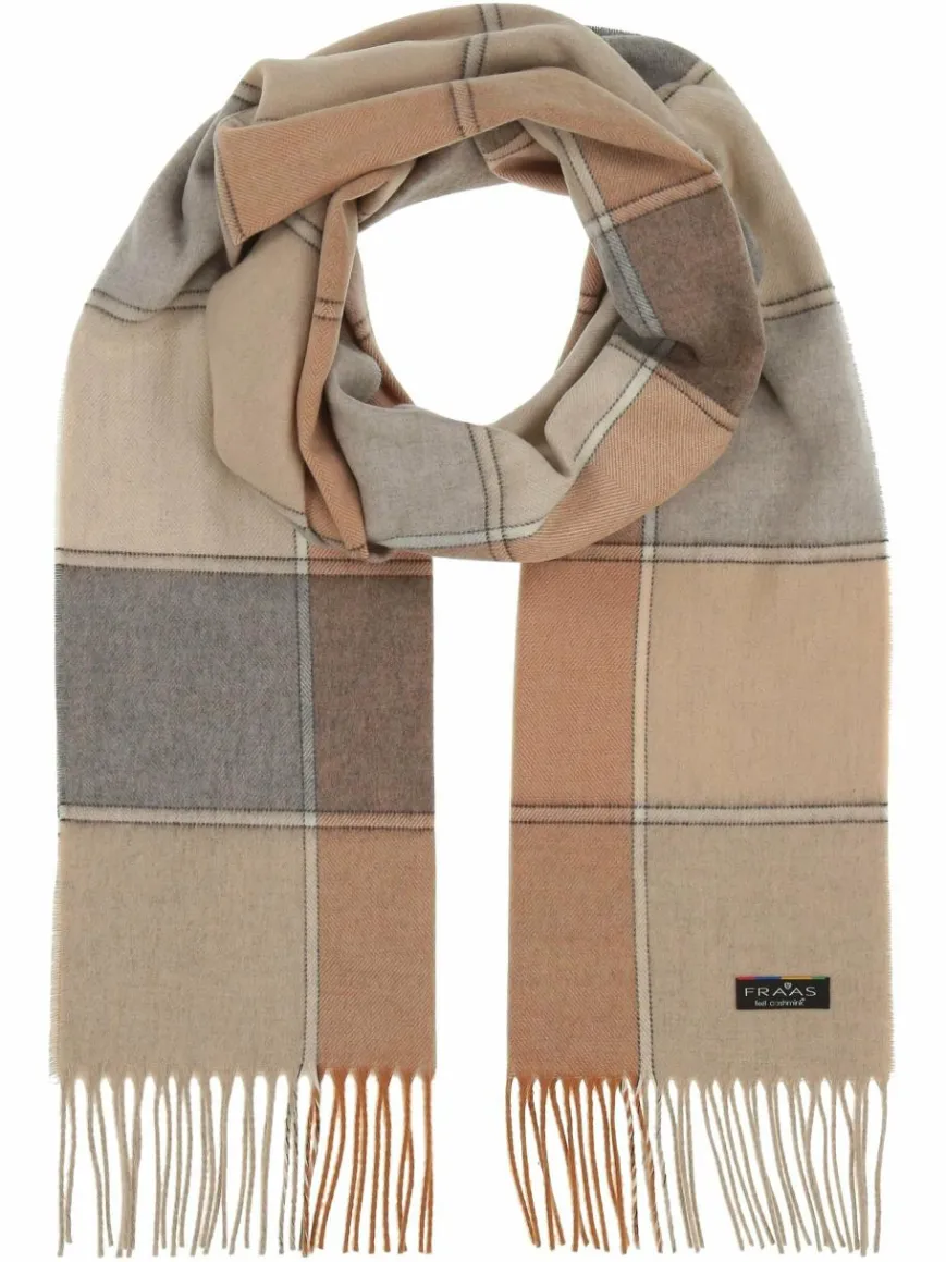 Fraas Schals & Tücher*Damen Schal braun kariert
