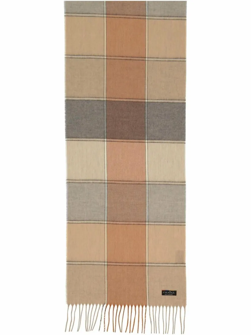 Fraas Schals & Tücher*Damen Schal braun kariert