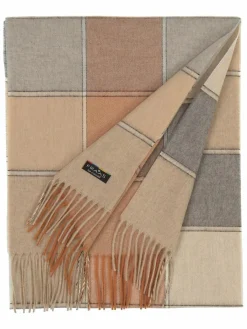 Fraas Schals & Tücher*Damen Schal braun kariert