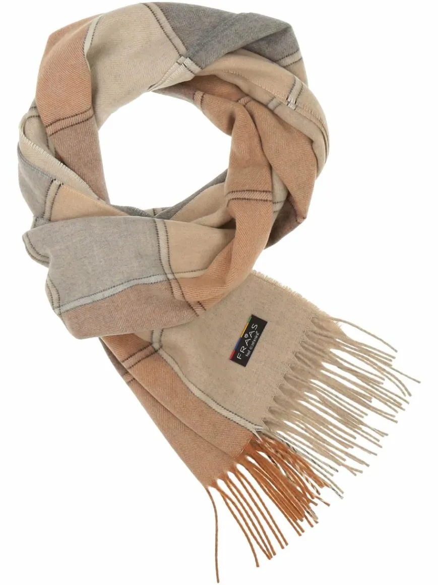 Fraas Schals & Tücher*Damen Schal braun kariert