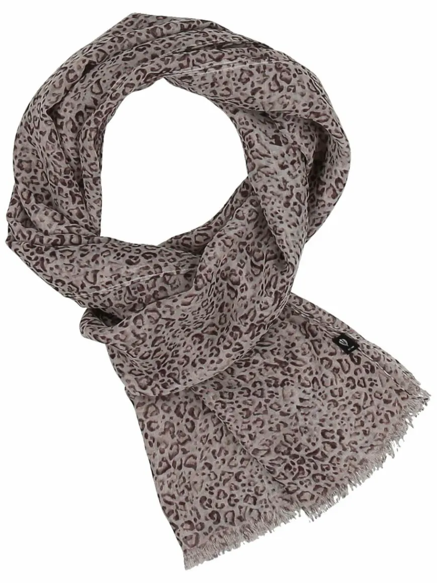Fraas Schals & Tücher*Damen Schal taupe gemustert