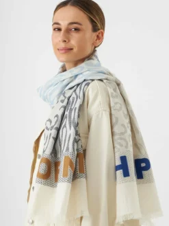 Codello Schals & Tücher*Damen Schal blau bedruckt