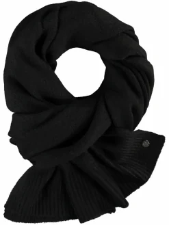 Fraas Schals & Tücher*Damen Schal schwarz uni