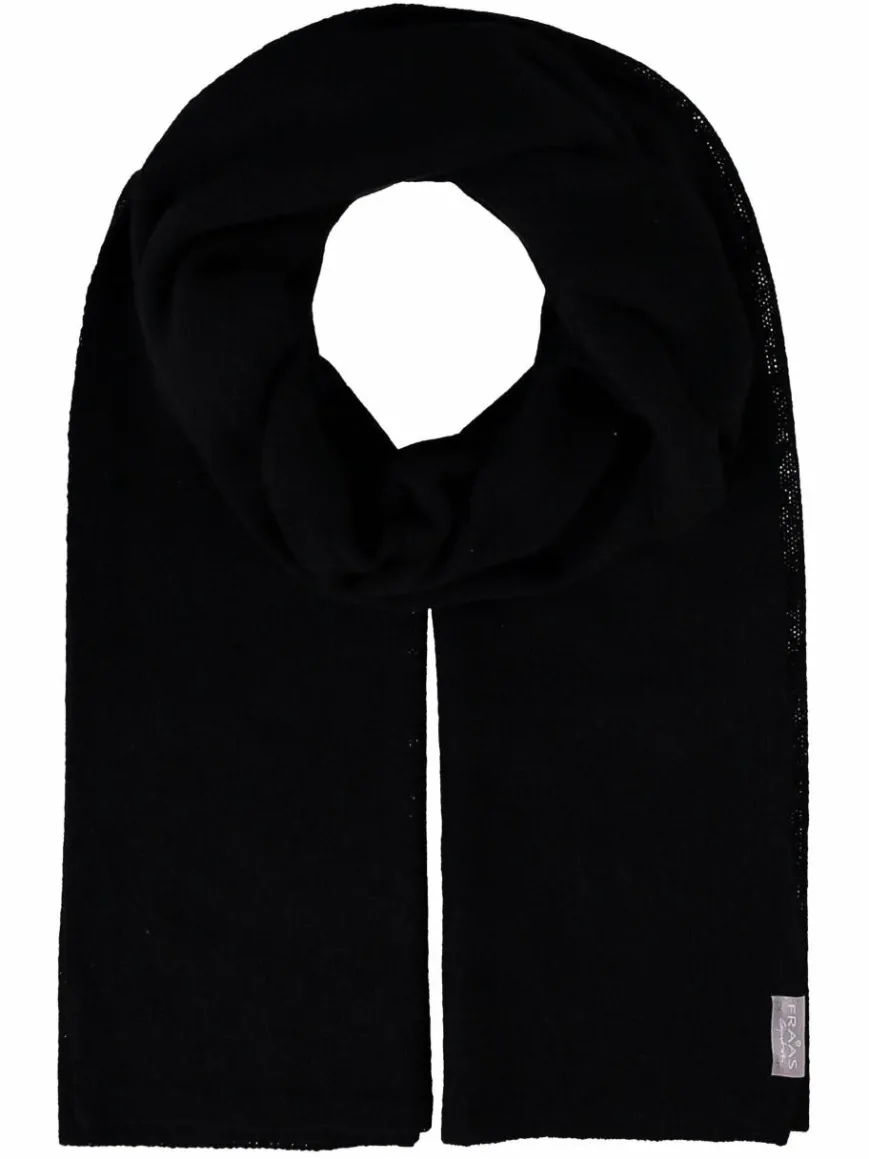 Fraas Schals & Tücher*Damen Schal schwarz uni