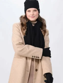 Fraas Schals & Tücher*Damen Schal schwarz uni