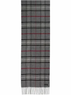 Fraas Schals & Tücher*Damen Schal grau kariert