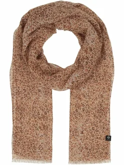 Fraas Schals & Tücher*Damen Schal camel gemustert