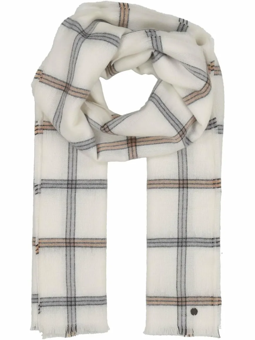 Fraas Schals & Tücher*Damen Schal beige kariert