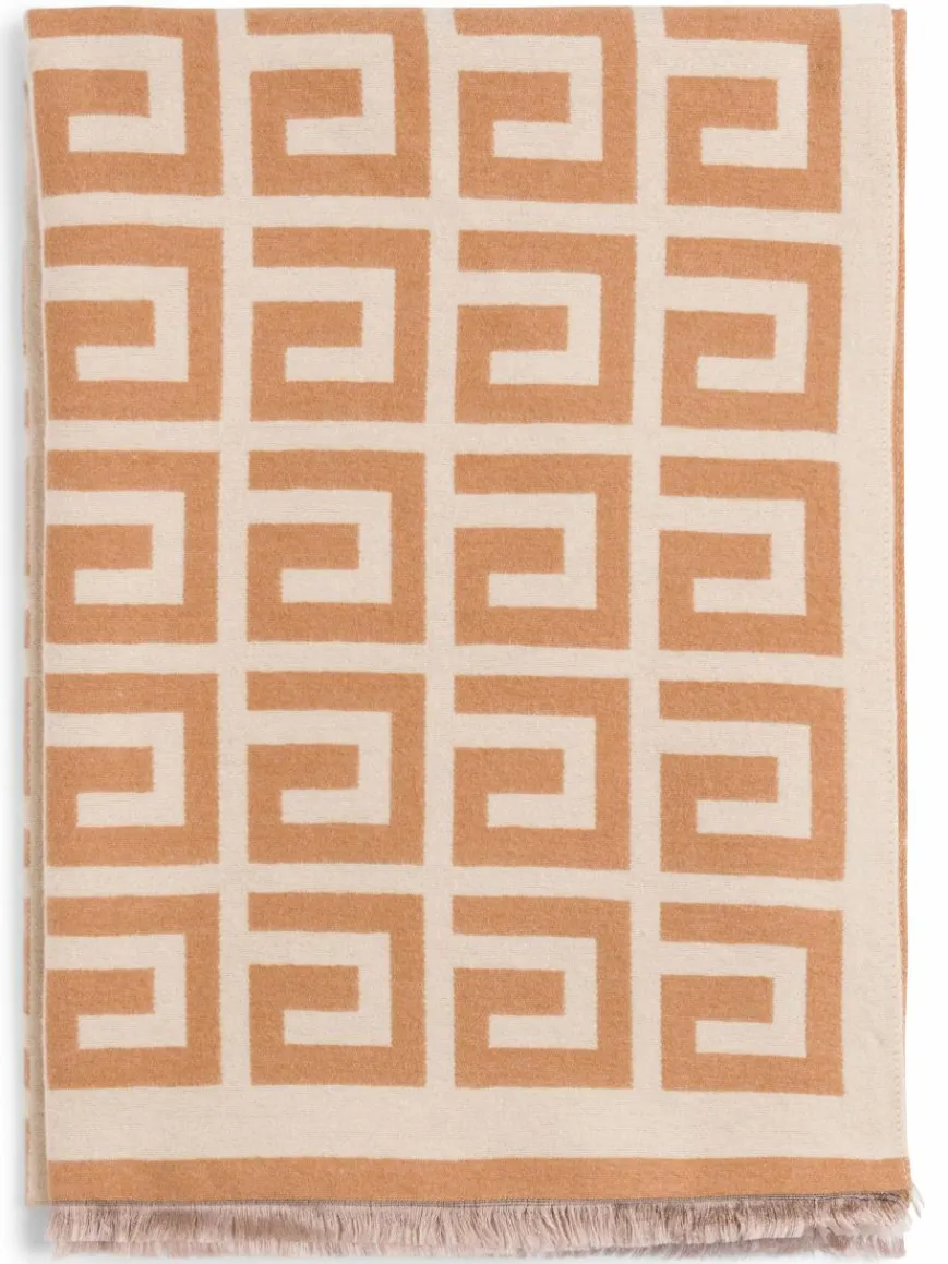 Marie Lund Schals & Tücher*Damen Schal beige gemustert