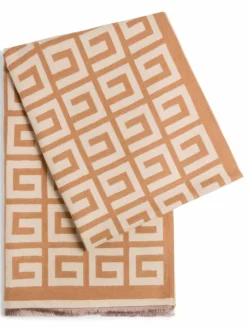 Marie Lund Schals & Tücher*Damen Schal beige gemustert