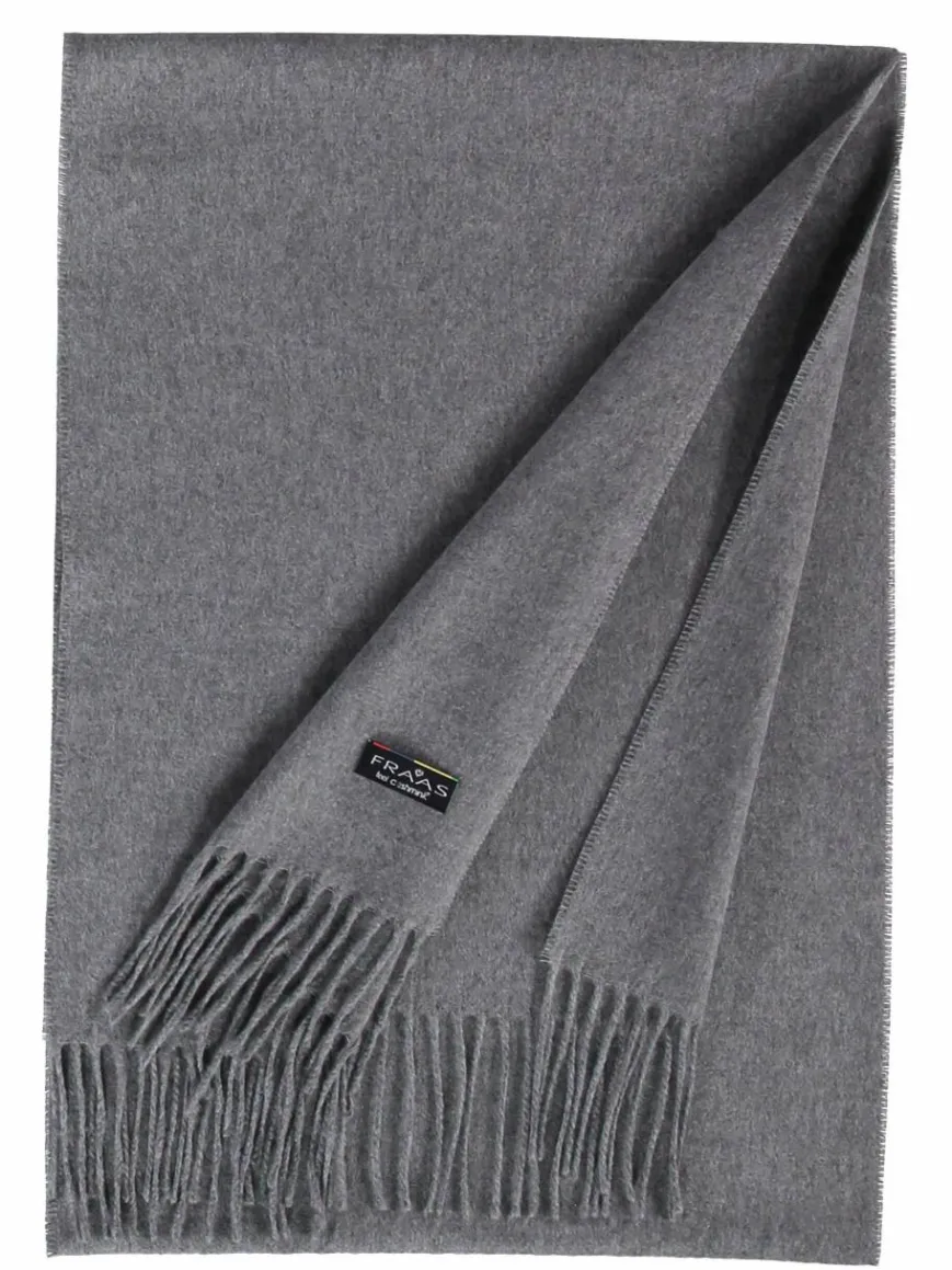 Fraas Schals & Tücher*Damen Schal grau uni