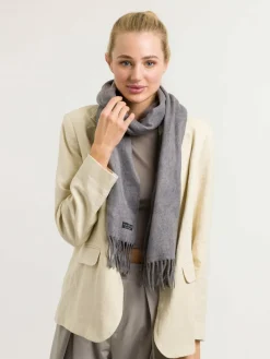 Fraas Schals & Tücher*Damen Schal grau uni